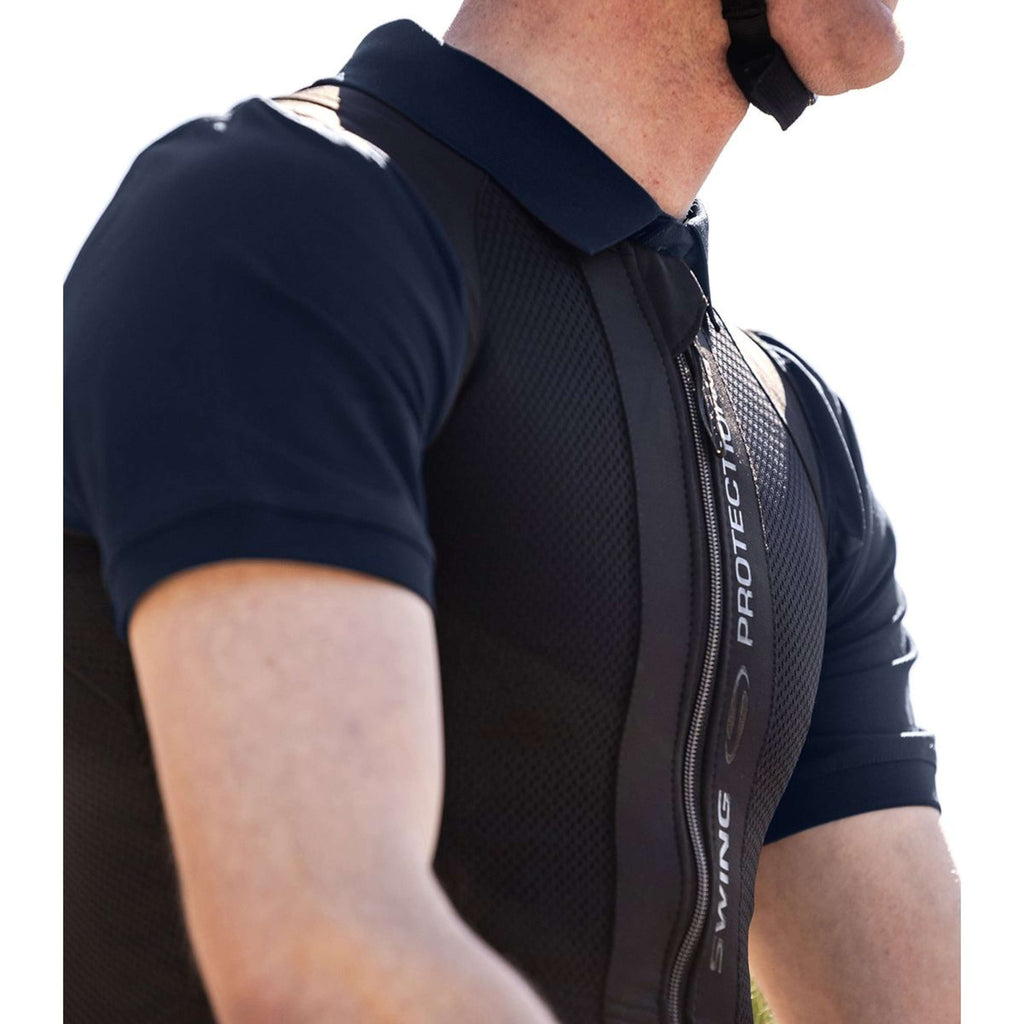 Swing Rugprotector Gilet de Protection P24 Flex Enfants Noir