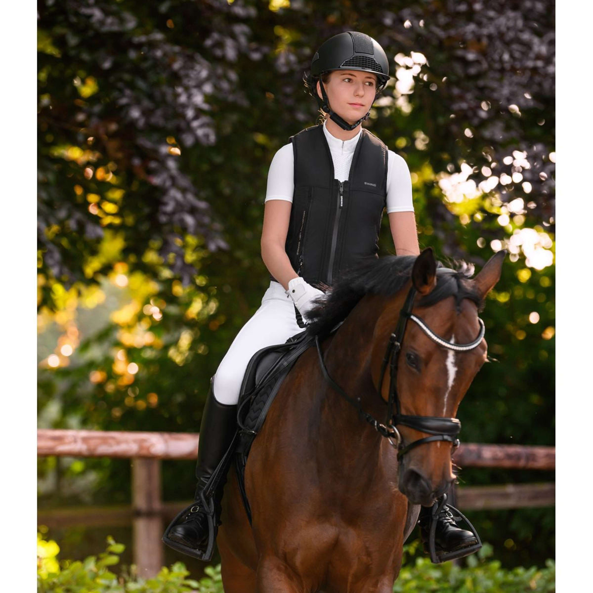 Swing Gilet Airbag P25 AIR Noir