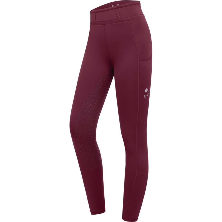 ELT Legging d'Équitation Ella Velvet Red