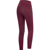 ELT Legging d'Équitation Ella Velvet Red