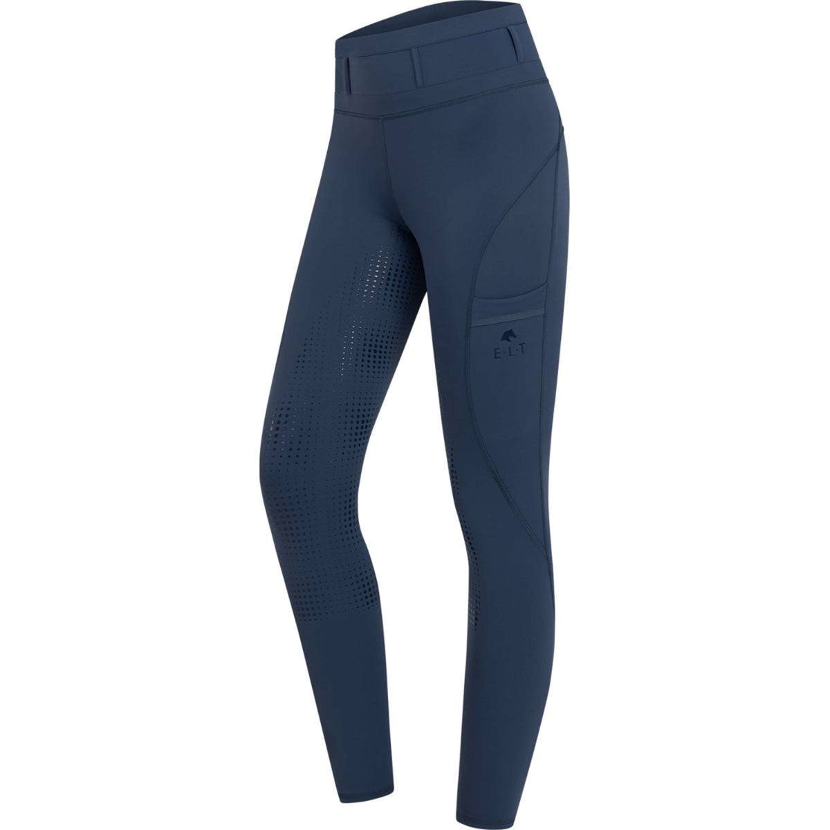 ELT Legging d'Équitation Hanna Taille Haute Denim bleu