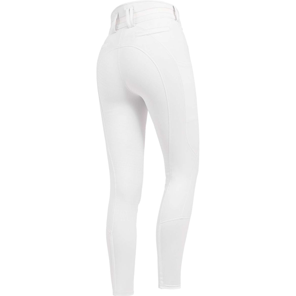 ELT Rijbroek Pantalon d'Équitation Maja Glam Curved High Waist Blanc