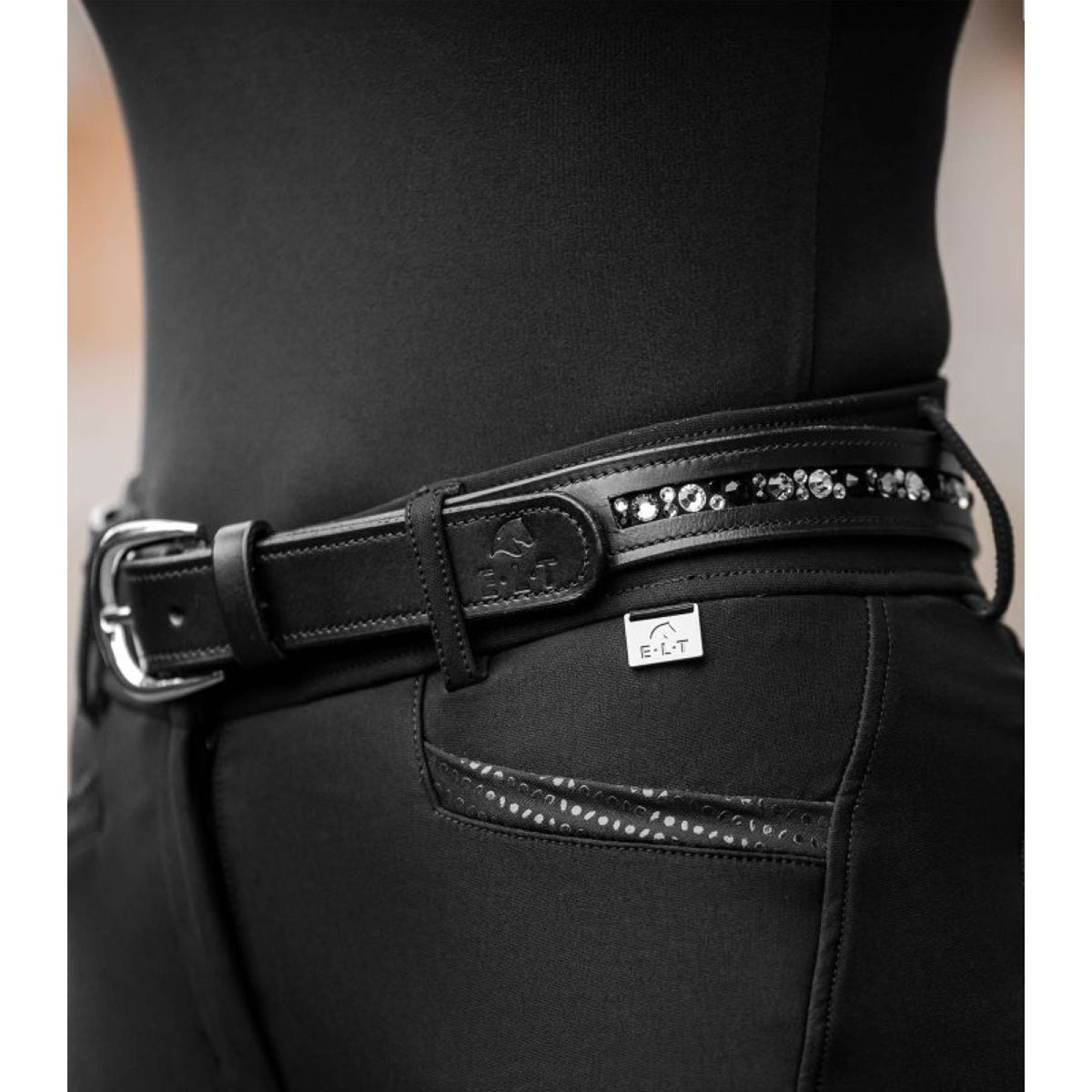 ELT Riem Ceinture Jewel Noir