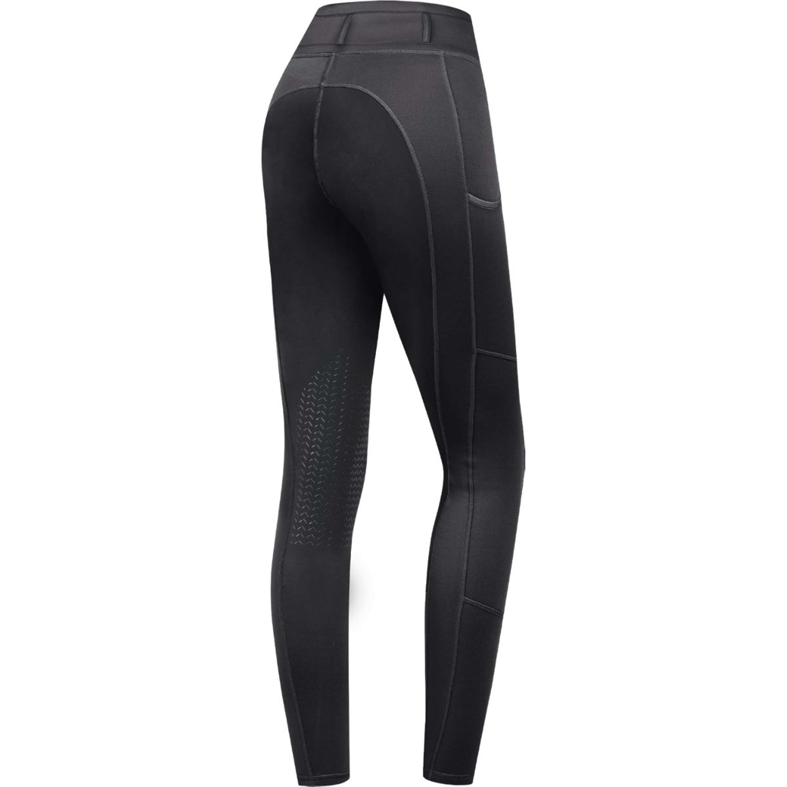 ELT Legging d'Équitation Ella Prise de Genou Noir ELT Legging d'Équitation Ella Prise de Genou Noir
