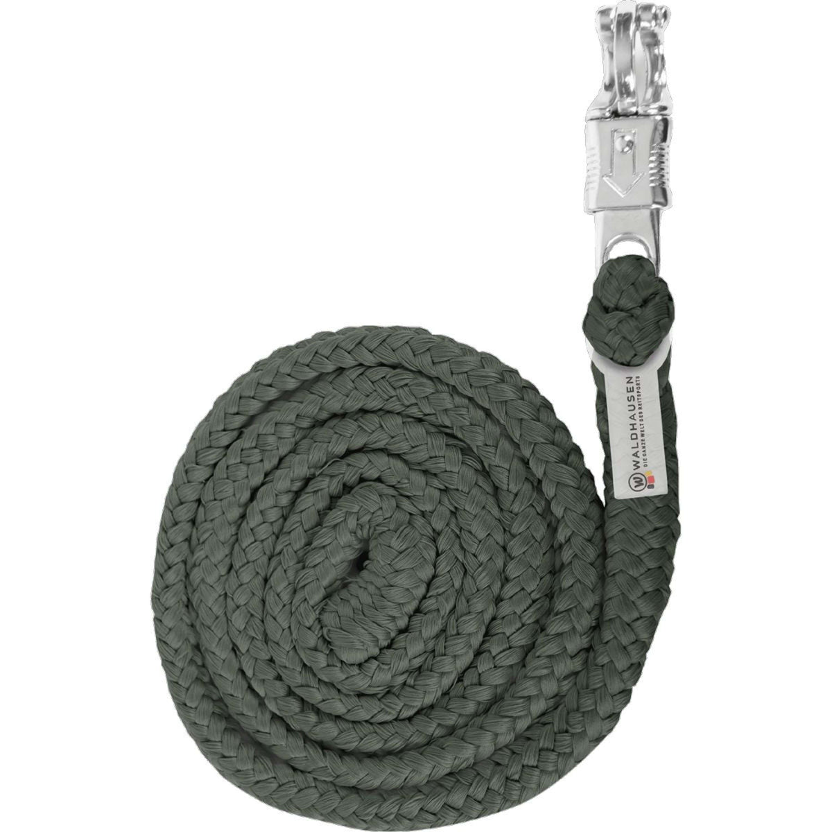 Waldhausen Lead Rope Economic avec Crochet Panique Olive foncé