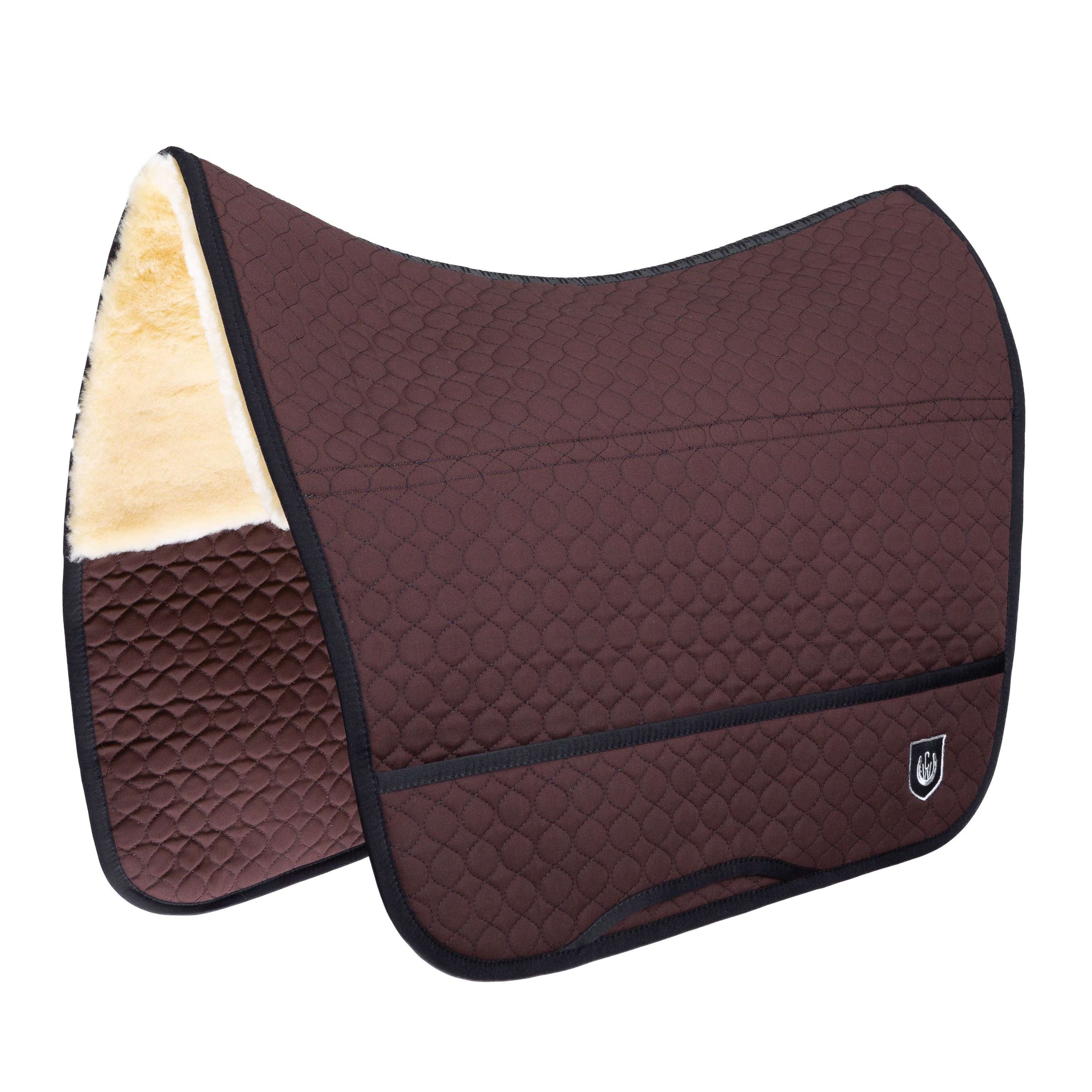 KERBL Tapis de selle Western - Rouge et beige - Animalerie KERBL Tapis de selle Western - Rouge et beige - Animalerie