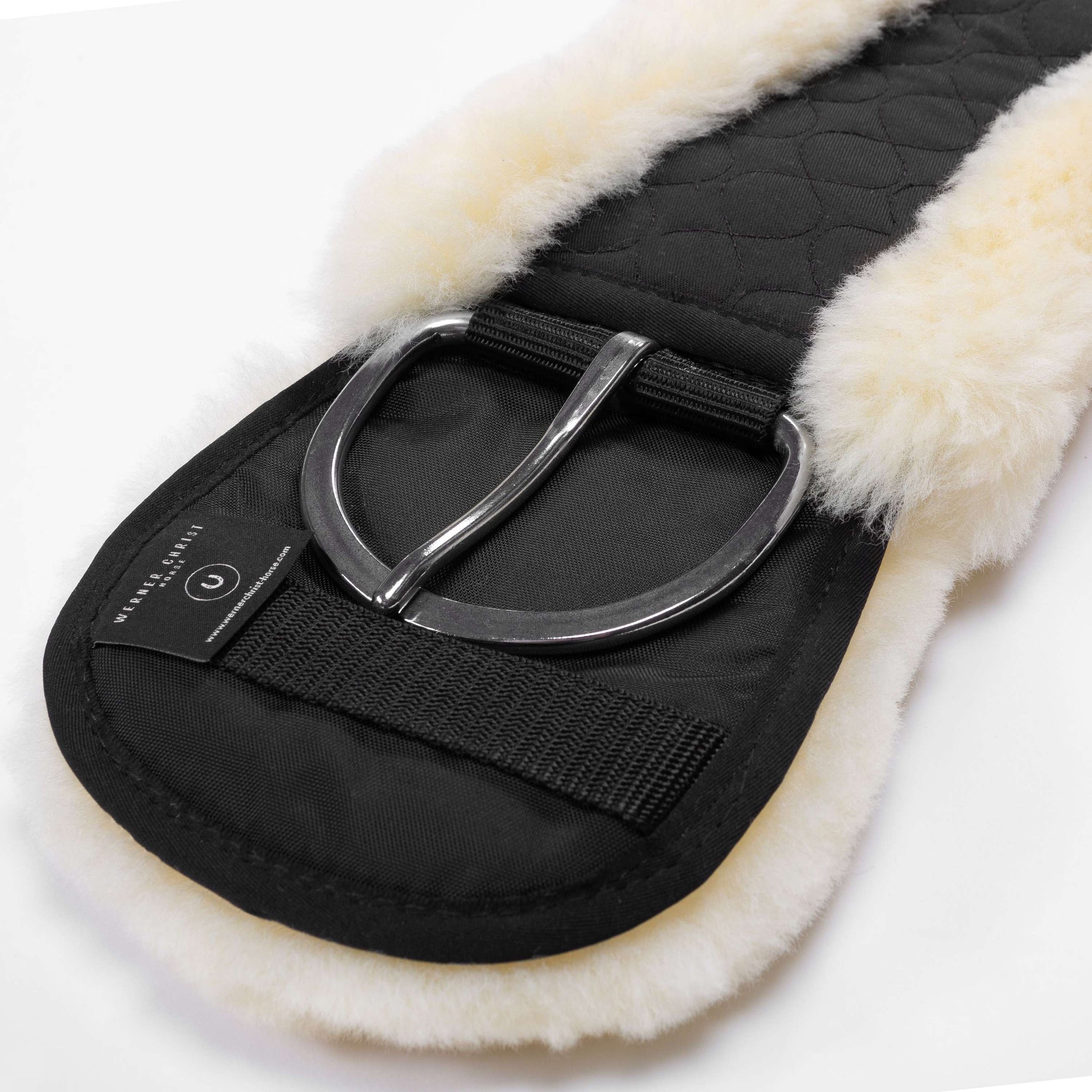 Werner Christ Sangle Western Moonshaped Anatomique Noir/Naturel Werner Christ Sangle Western Moonshaped Anatomique Noir/Naturel