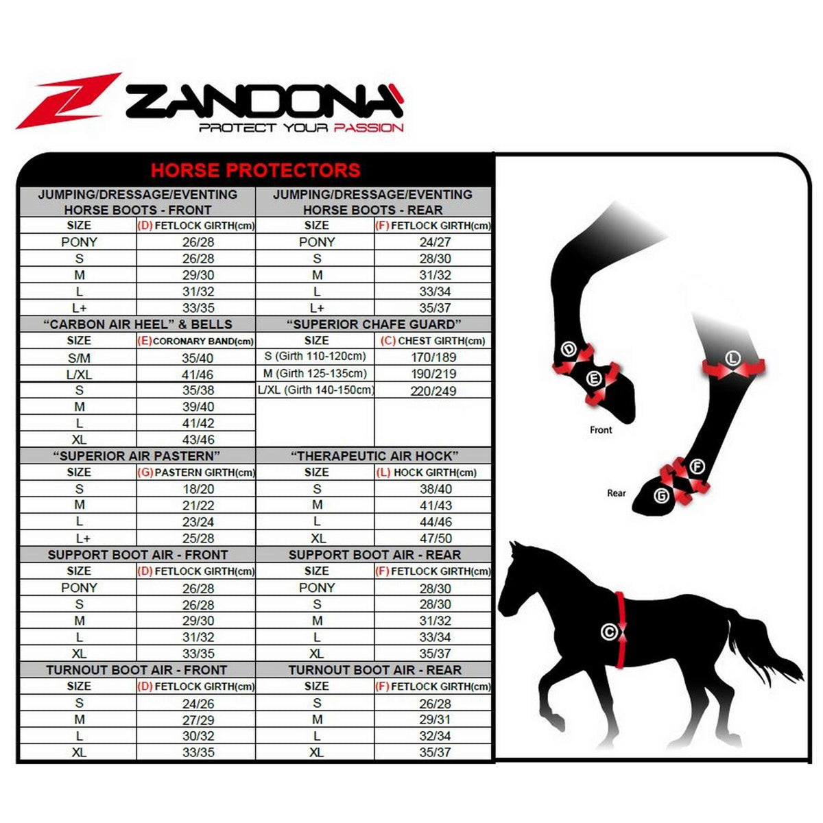 Zandona Protège-Boulets Carbon Air Marron