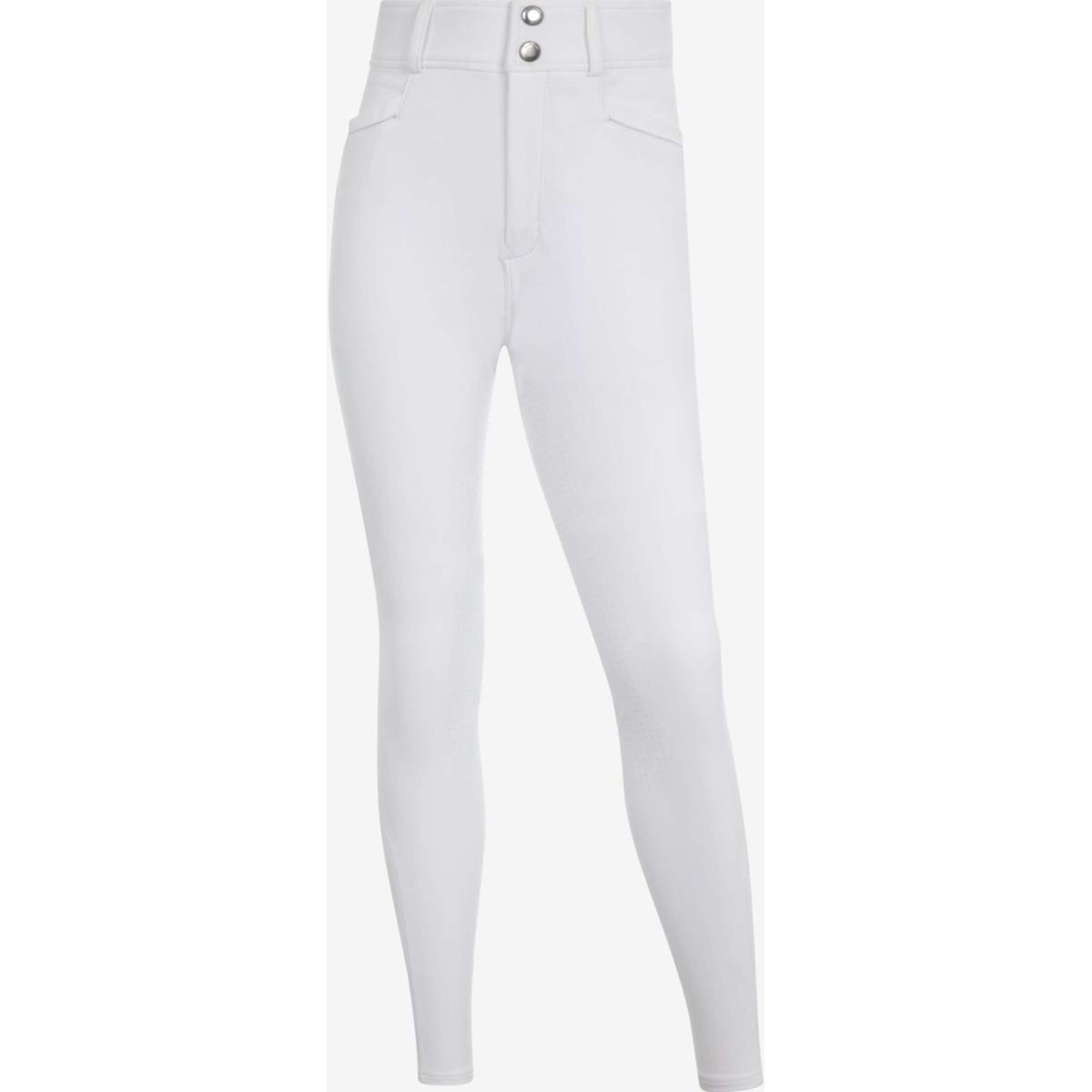 LeMieux Pantalon d'Équitation Young Rider Freya Pro Blanc