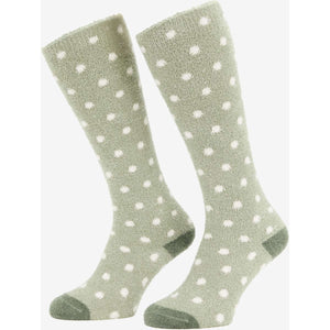 LeMieux Chaussettes Fluffies Sally Spot Enfant Fern