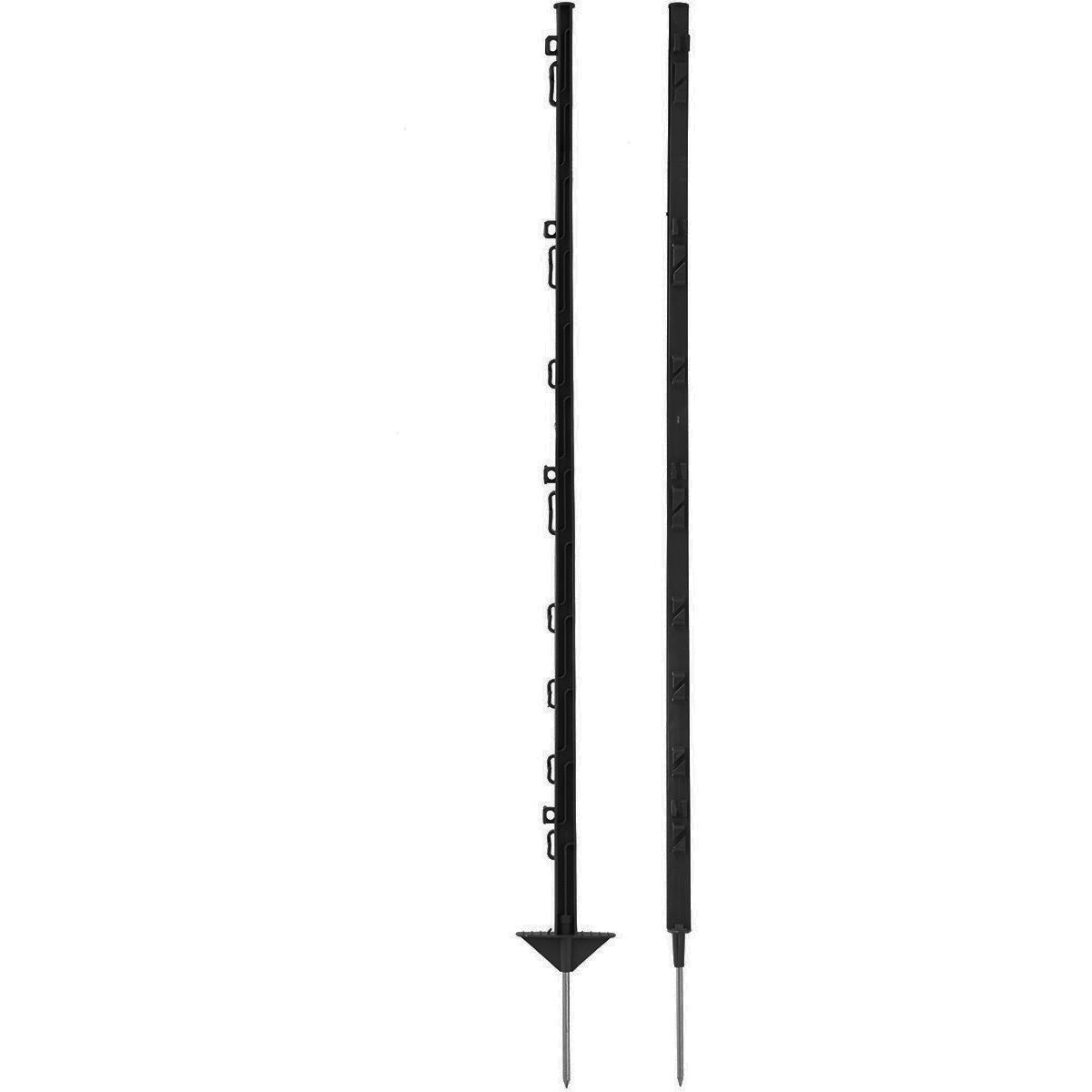 Agradi Power Piquet de Prairie Classic 125cm 20 Pièces Noir