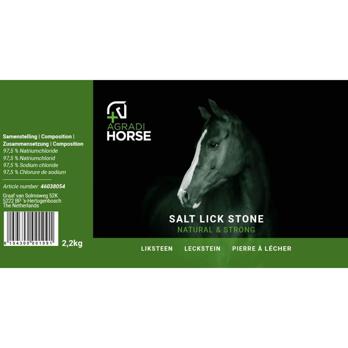 Agradi Health Pierre à Lécher Himalaya Rectangulaire