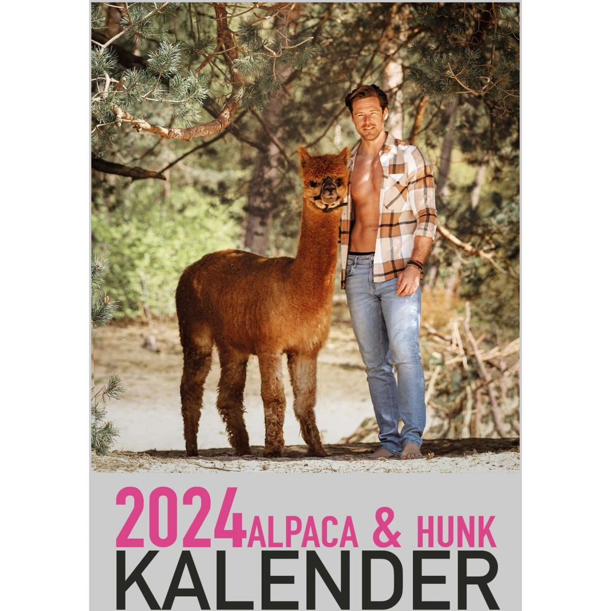 Alpaca and Hunk Calendrier