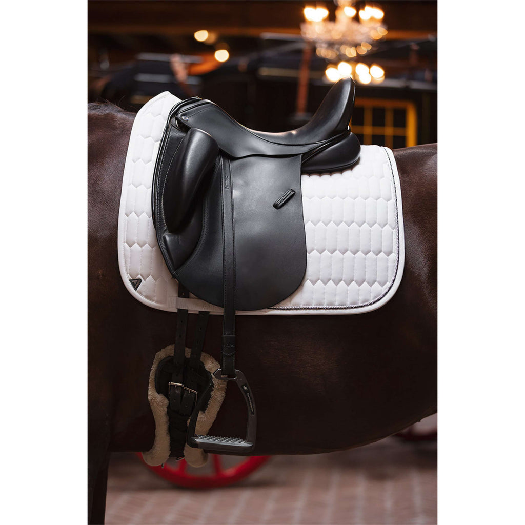 ANKY Tapis de Selle Perception C-Wear Dressage Blanc