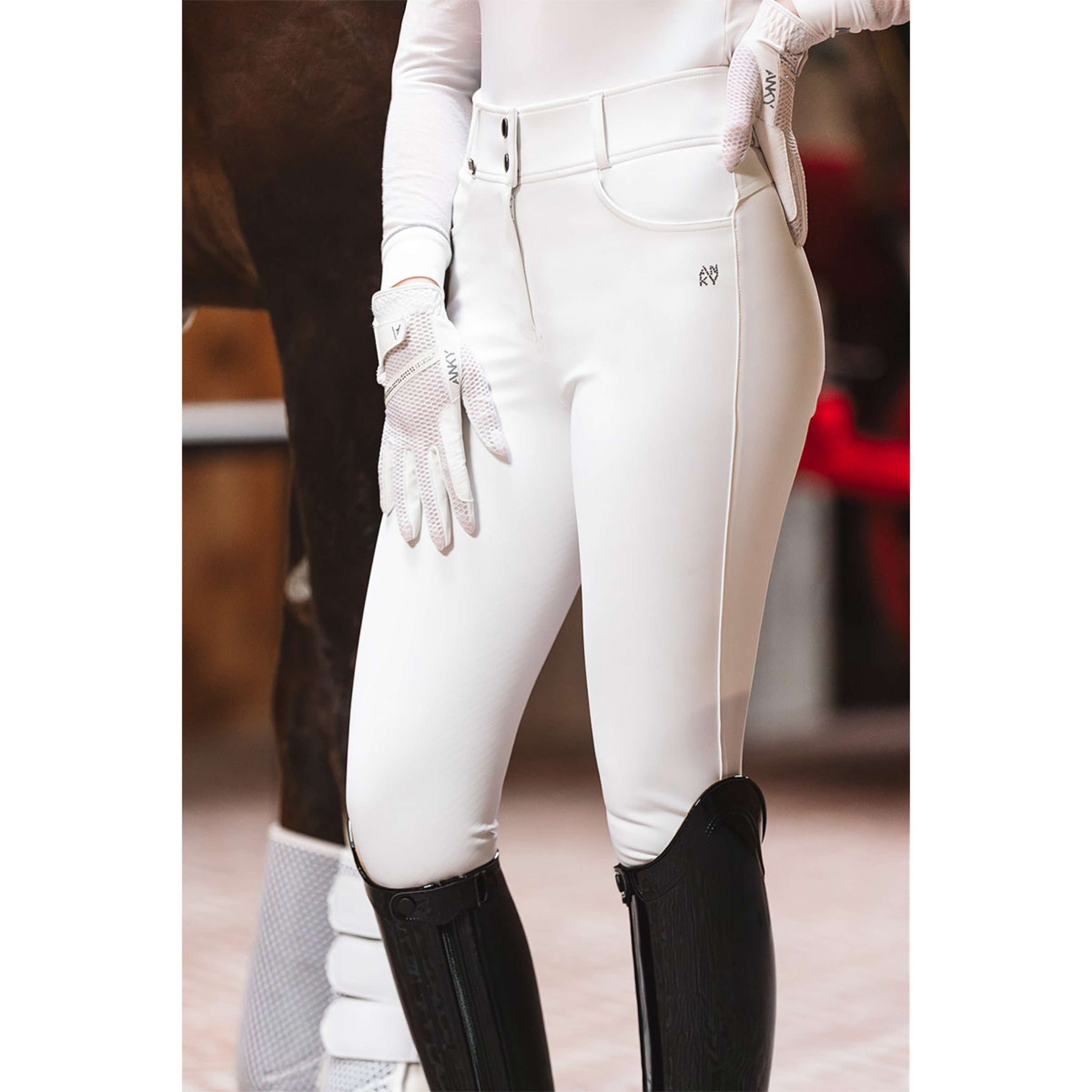 ANKY Pantalon d'Équitation Regal C-Wear XR26101 Full Grip Blanc ANKY Pantalon d'Équitation Regal C-Wear XR26101 Full Grip Blanc