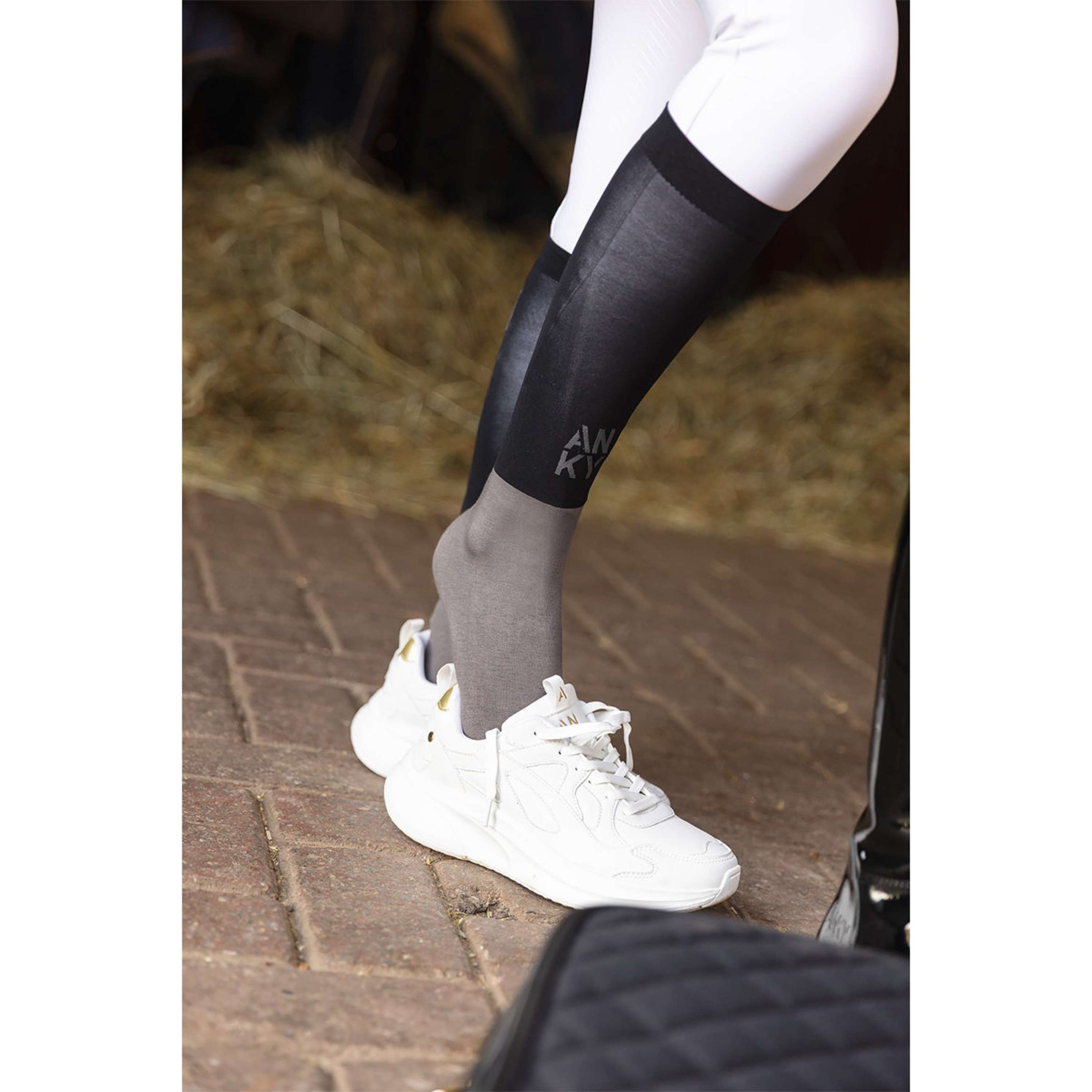 ANKY Chaussettes d'Équitation PU2 ATP25602 3-pack Noir