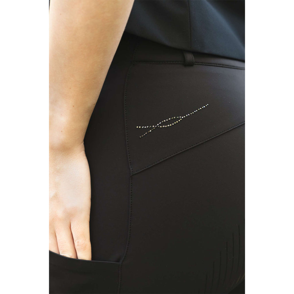 ANKY Legging d'Ã‰quitation Purity XR261103 Full Grip Noir