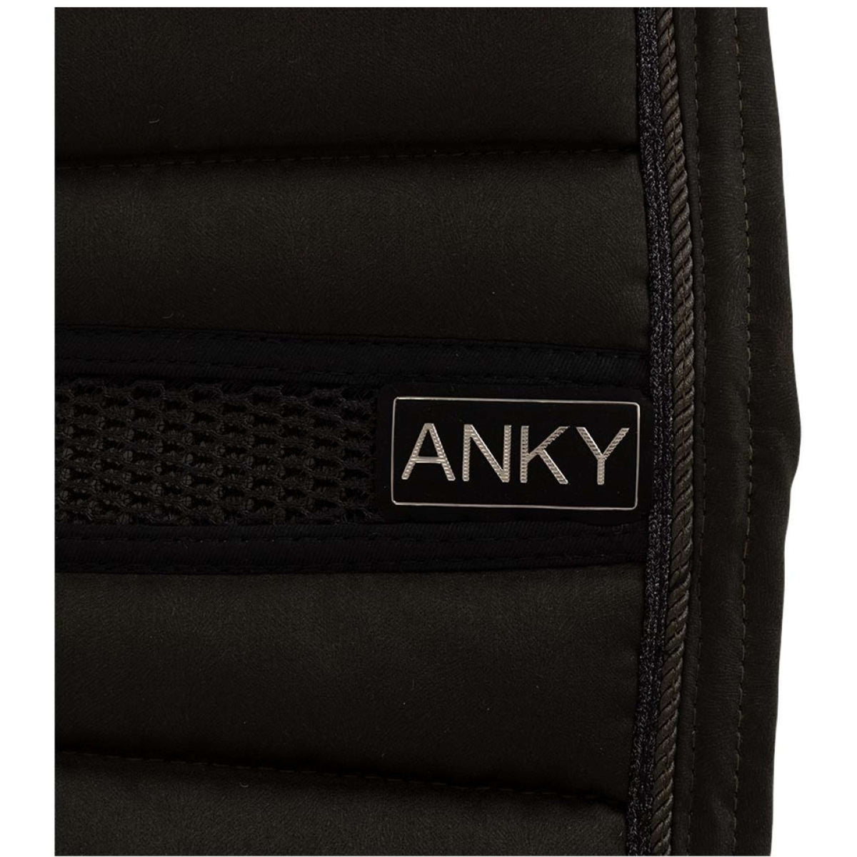 ANKY Tapis de Selle Leafs de Saut Olive foncé