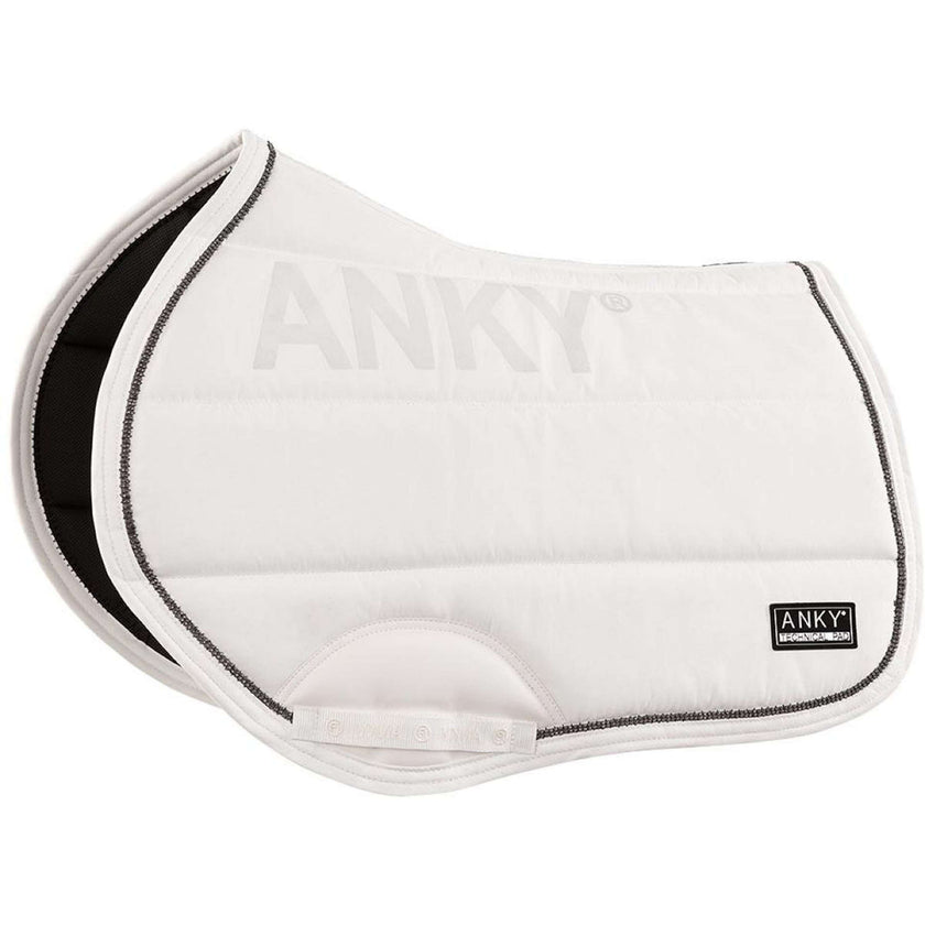 ANKY Tapis de Selle XB241111 de Saut Blanc clair