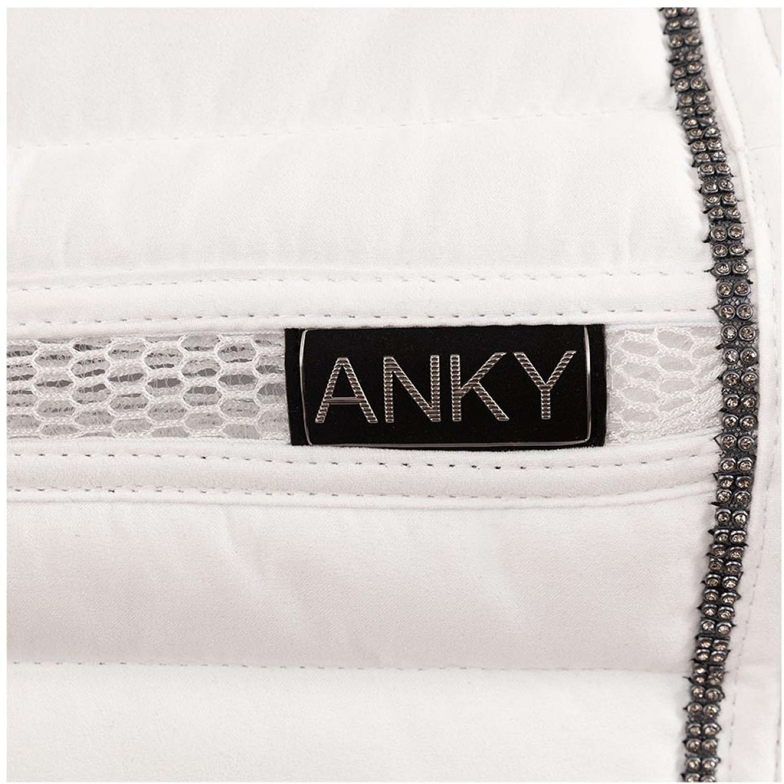 ANKY Tapis de Selle XB241111 de Saut Blanc clair