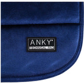 ANKY Tapis de Selle Velvet Wave Polyvalent Twilight Bleu