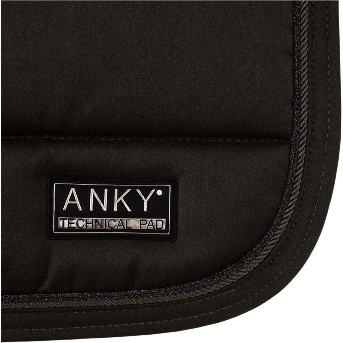 ANKY Tapis de Selle Leafs Dressage Olive foncé