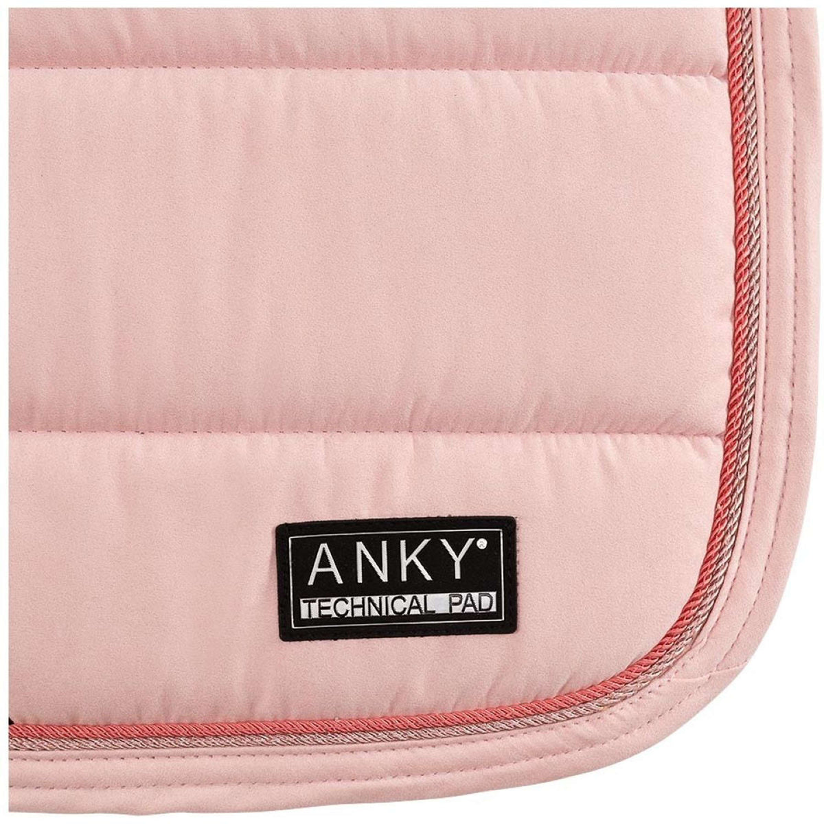 ANKY Tapis de Selle XB241110 Dressage Pale Rosette