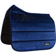 ANKY Tapis de Selle Velvet Wave Dressage Twilight Bleu