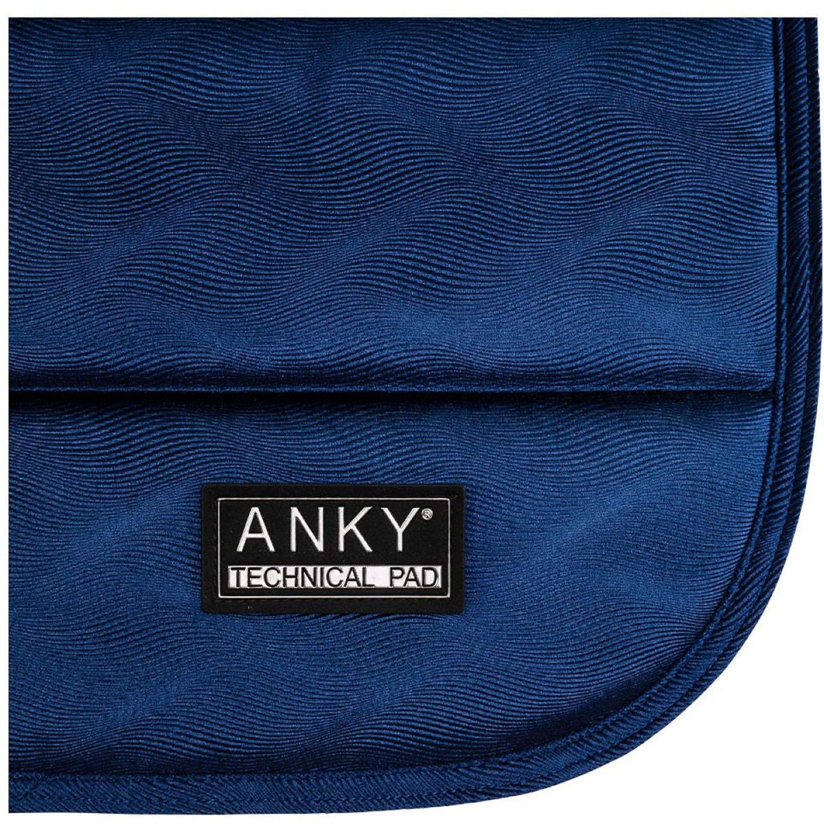 ANKY Tapis de Selle Velvet Wave Dressage Twilight Bleu