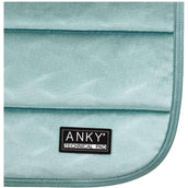 ANKY Tapis de Selle Velvet Wave Dressage CanalBlue