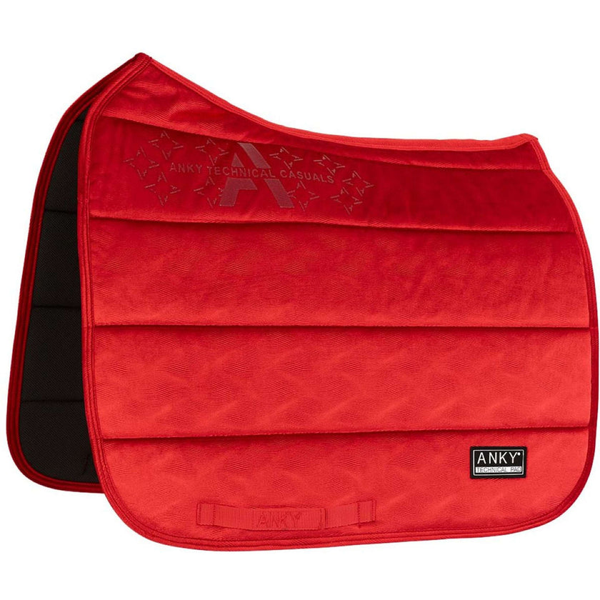 ANKY Tapis de Selle Velvet Wave Dressage CoralParadise