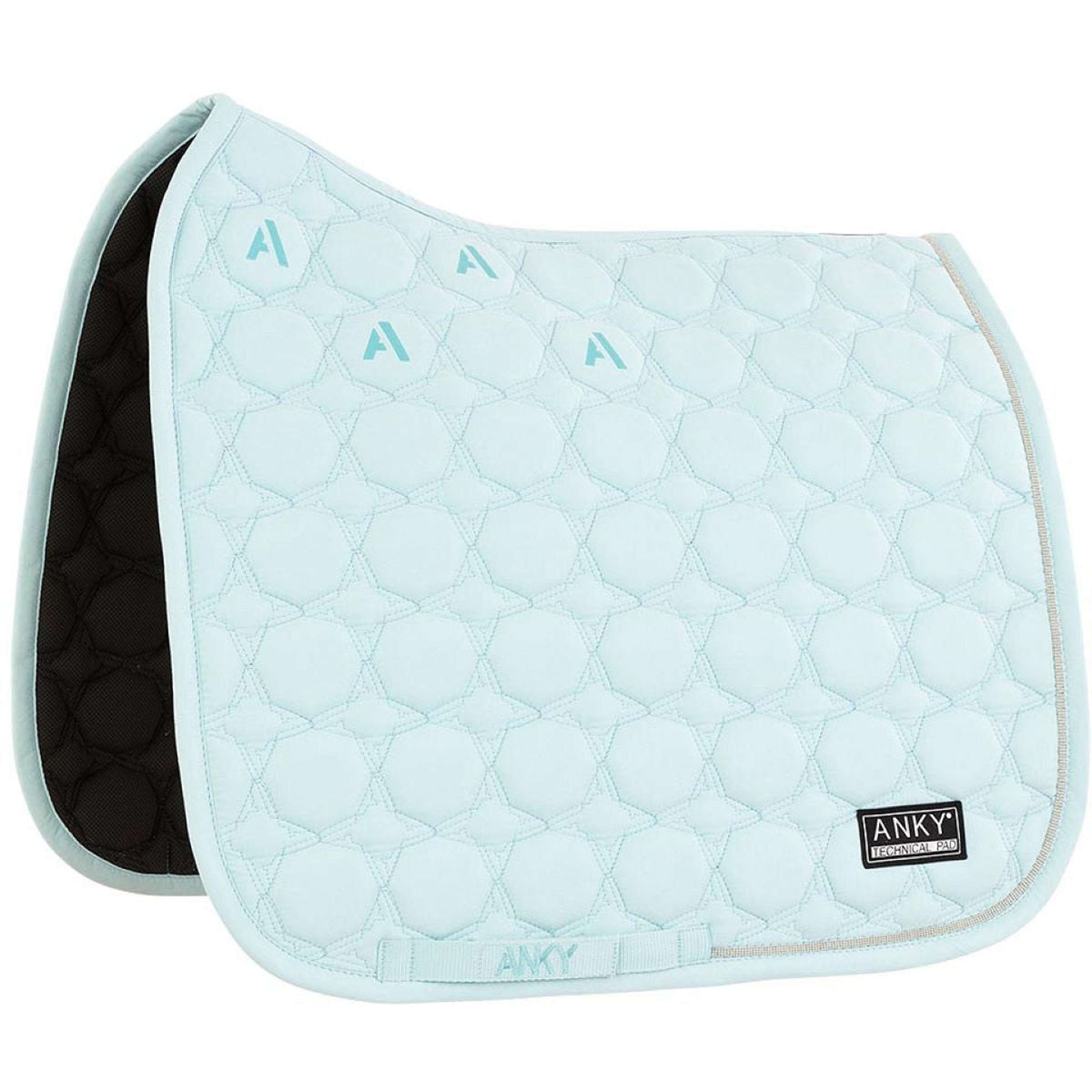 ANKY Tapis de Selle Suede Dressage CanalBlue