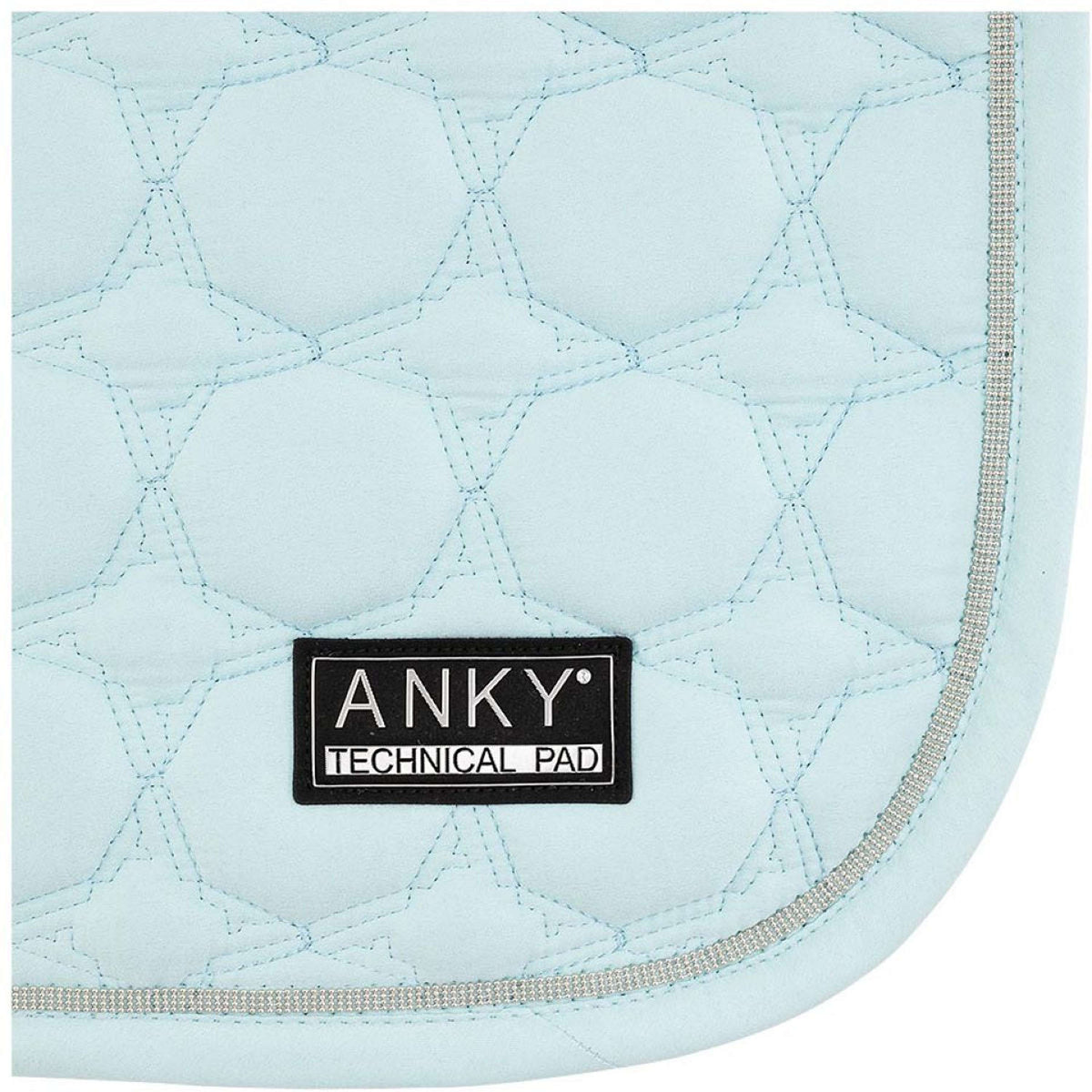 ANKY Tapis de Selle Suede Dressage CanalBlue