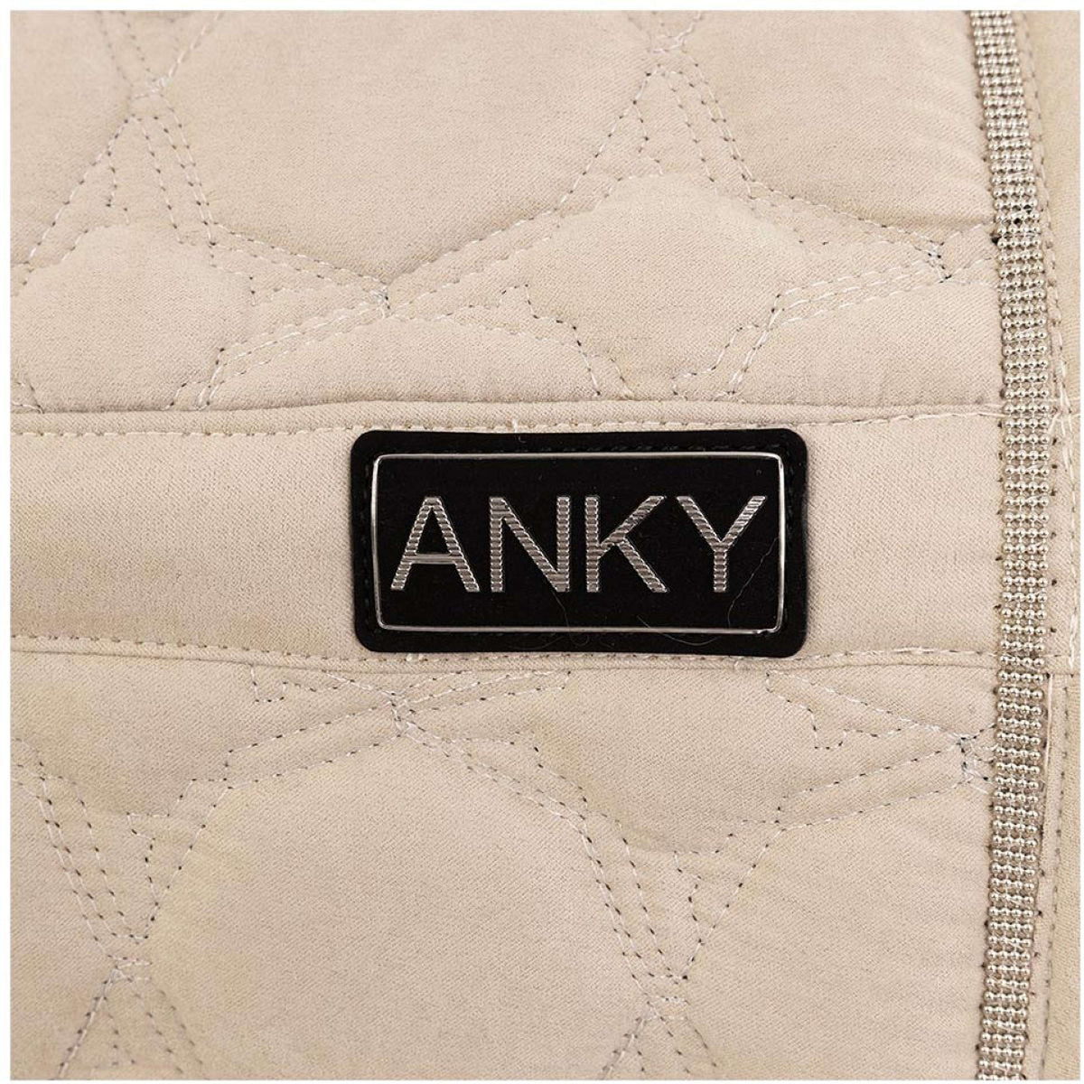 ANKY Tapis de Selle Suede Dressage Island Fossil