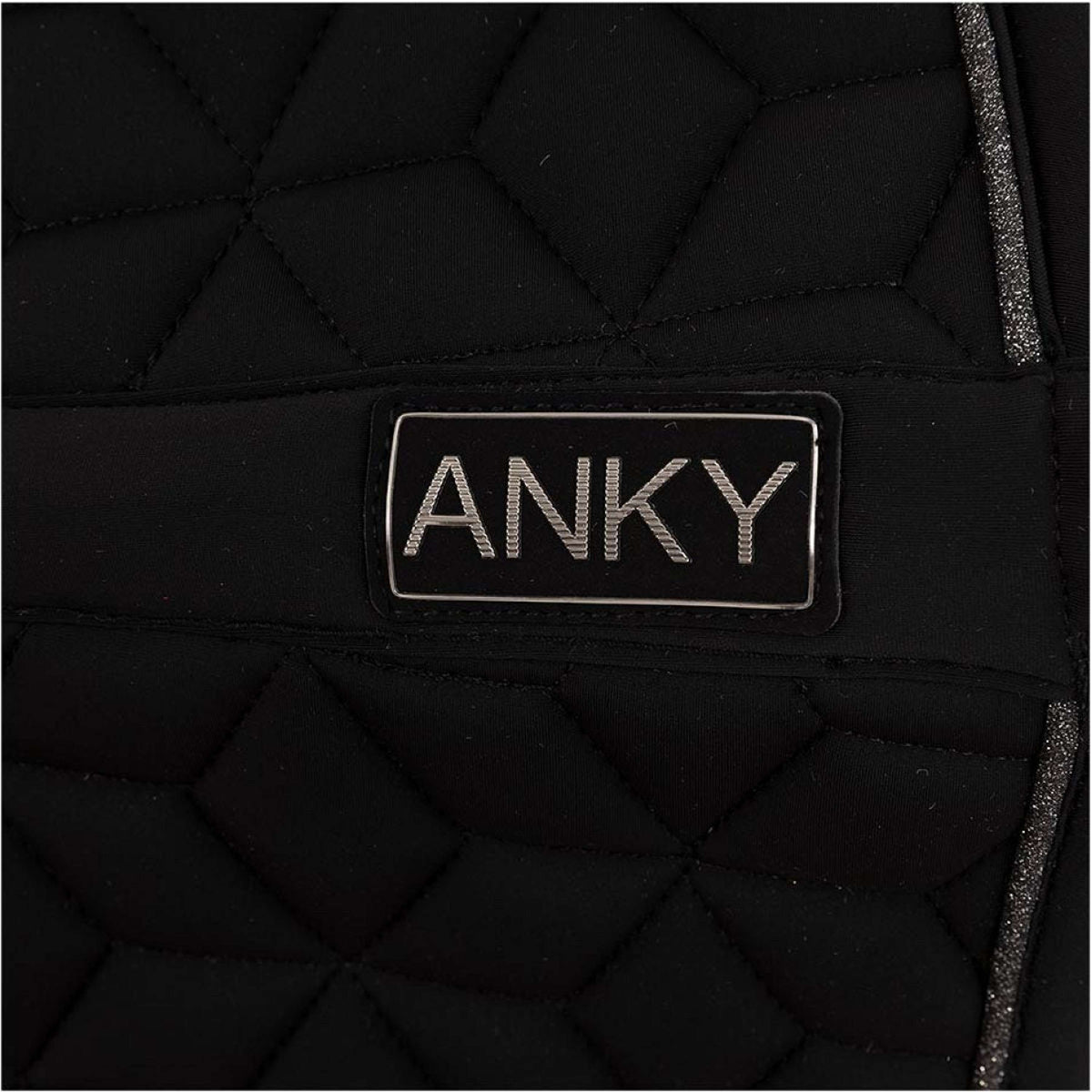 ANKY Tapis de Selle Poly Nylon Dressage Noir