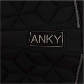 ANKY Tapis de Selle Poly Nylon Dressage Noir