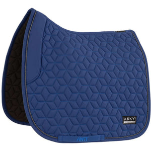 ANKY Tapis de Selle Poly Nylon Dressage Twilight Bleu