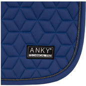 ANKY Tapis de Selle Poly Nylon Dressage Twilight Bleu