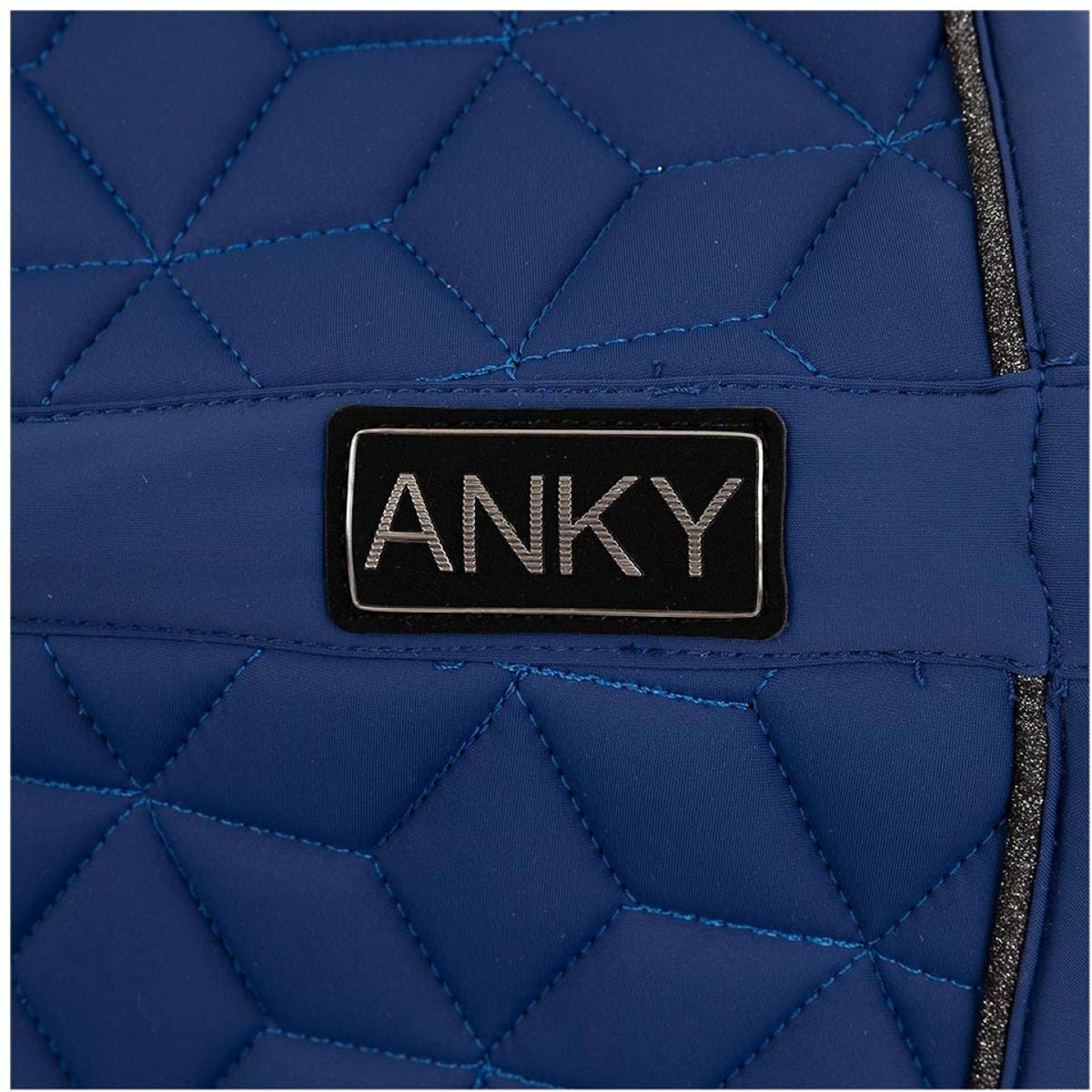 ANKY Tapis de Selle Poly Nylon Dressage Twilight Bleu