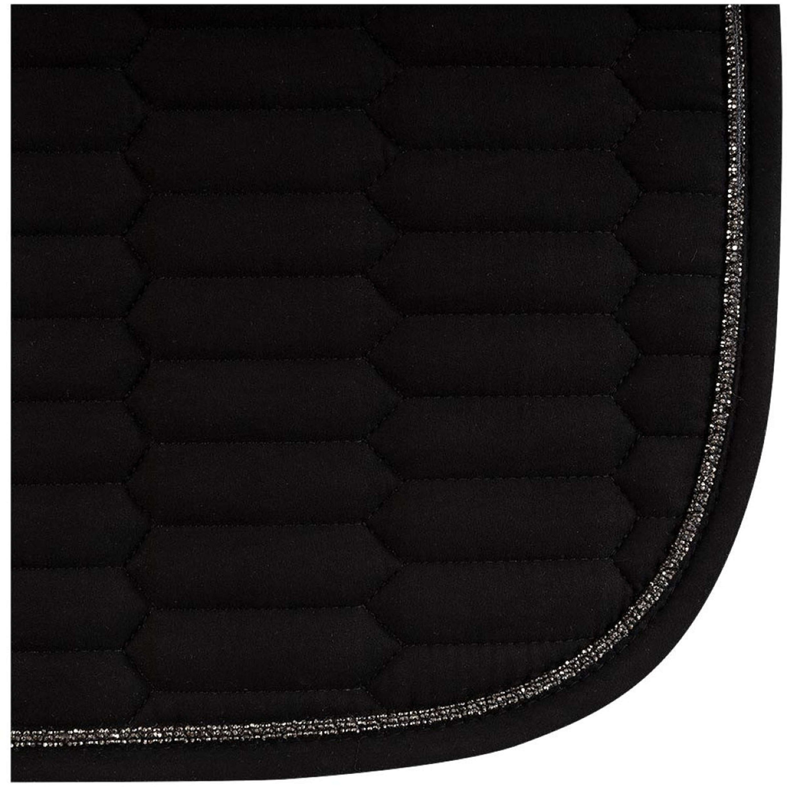 ANKY Tapis de Selle Suede XB261110 Dressage Noir