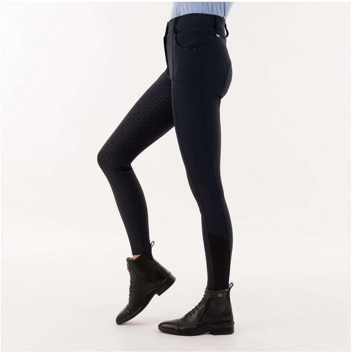 ANKY Pantalon d'Équitation Conscious Silicon Full Grip Marin foncé