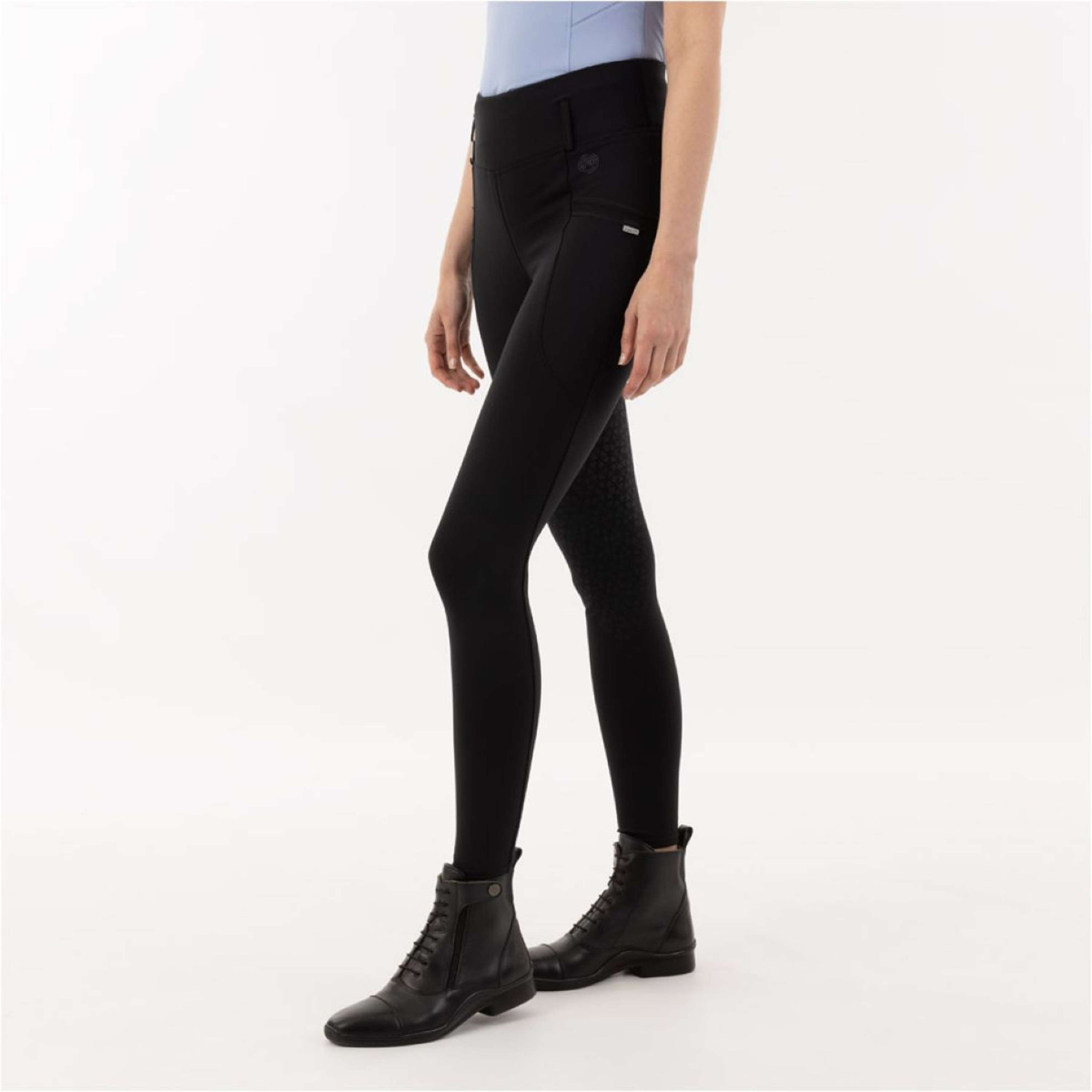 ANKY Legging d'Équitation Impactive Silicon Full Grip Noir