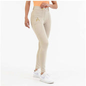 ANKY Pantalon d'Équitation Flowing Full Grip Island Fossil