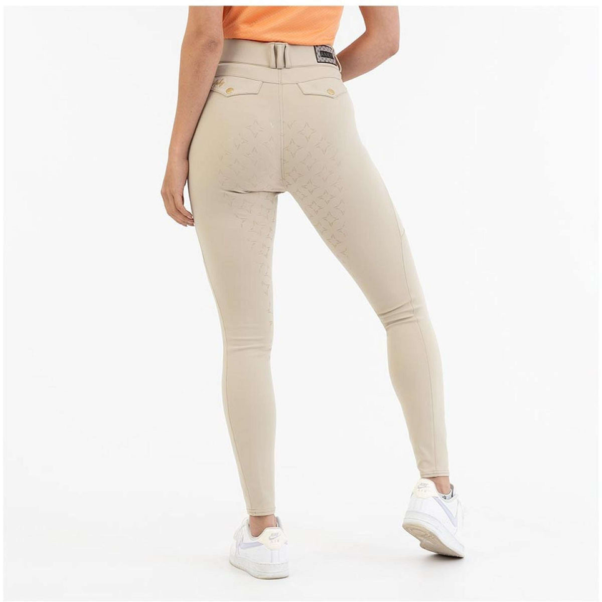 ANKY Pantalon d'Équitation Flowing Full Grip Island Fossil