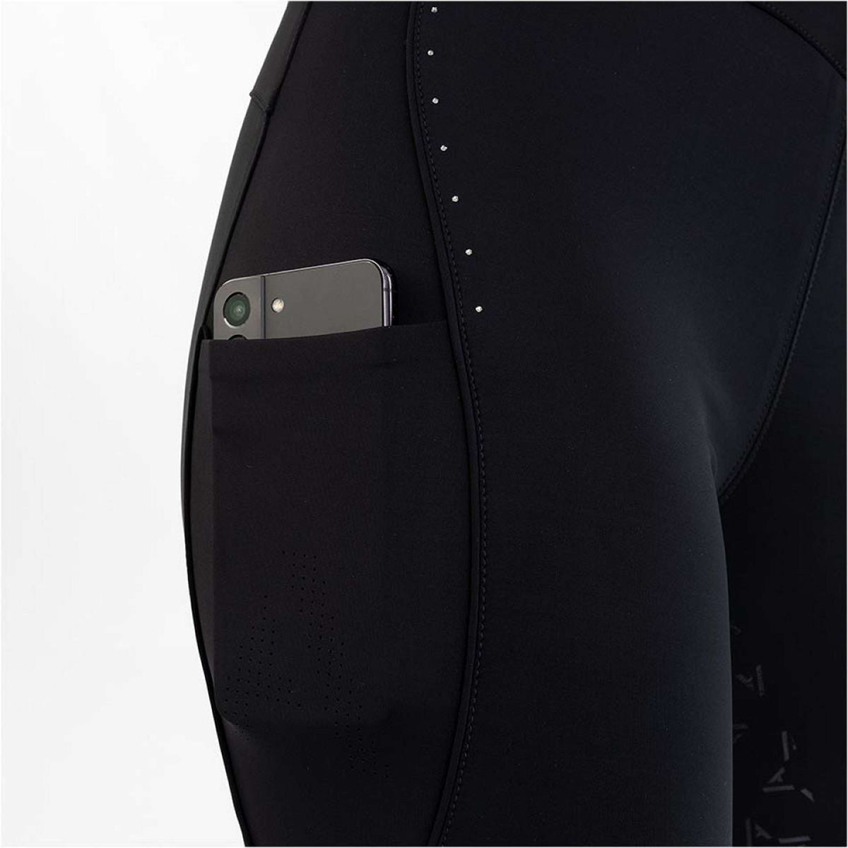 ANKY Legging d'Équitation Circling Full Grip Noir