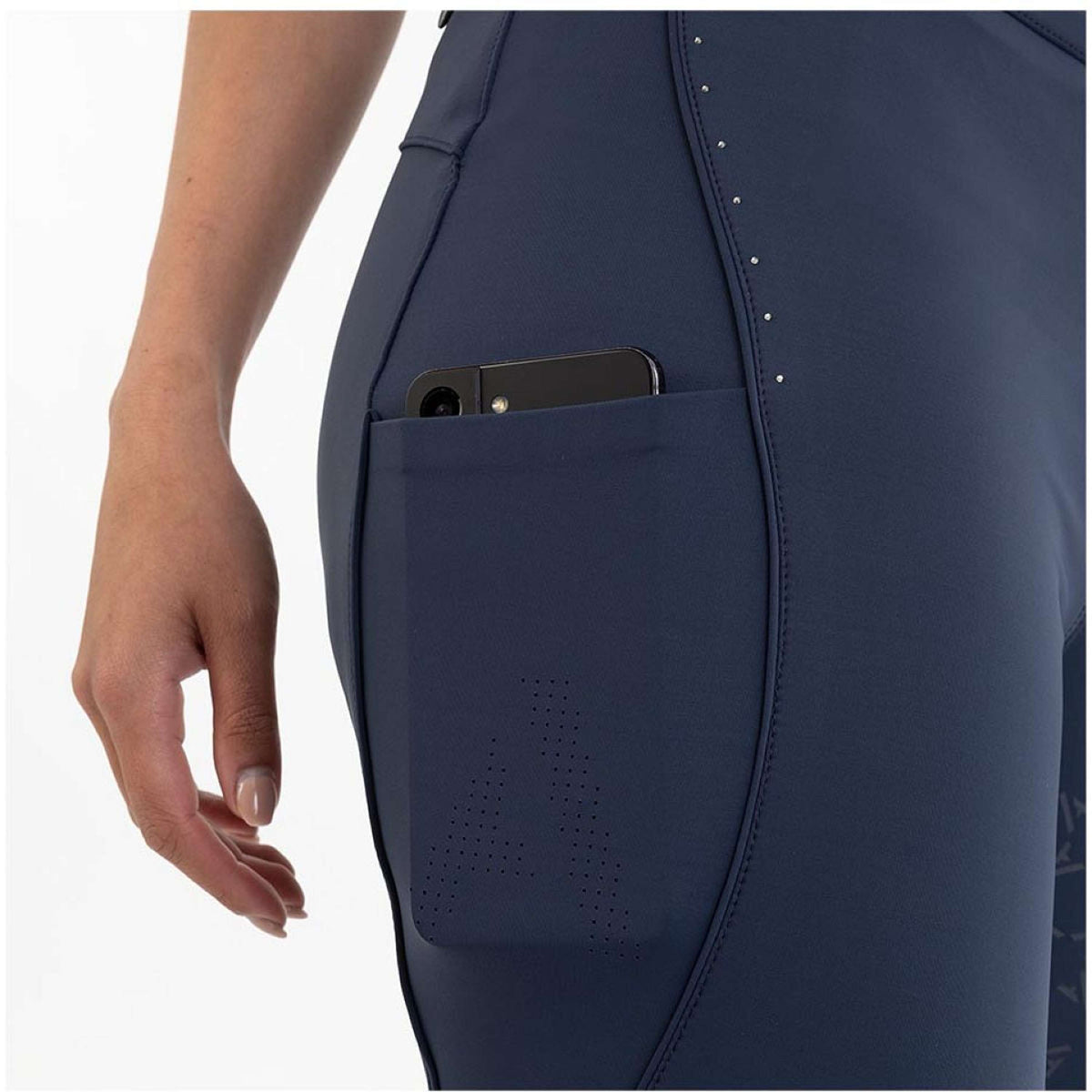 ANKY Legging d'Équitation Circling Full Grip Mood Indigo