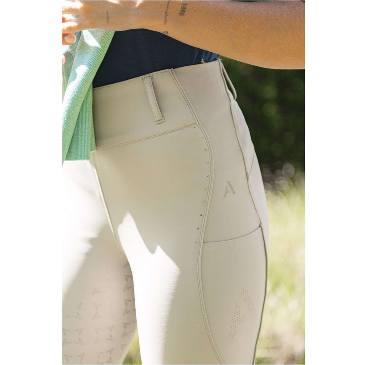 ANKY Legging d'Équitation Circling Full Grip Island Fossil