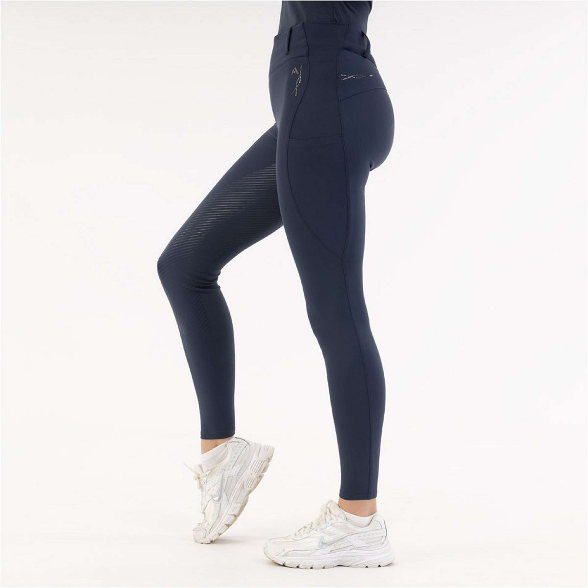ANKY Legging d'Ã‰quitation Purity XR261103 Full Grip Mood Indigo