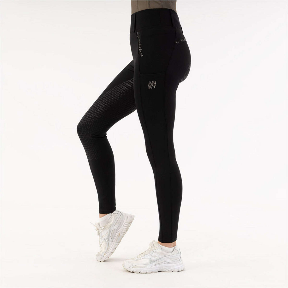 ANKY Legging d'Ã‰quitation Serenity XR261104 Full Grip Noir