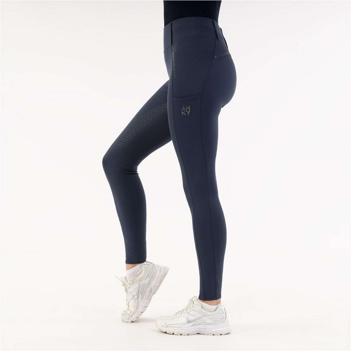 ANKY Legging d'Ã‰quitation Serenity XR261104 Full Grip Mood Indigo